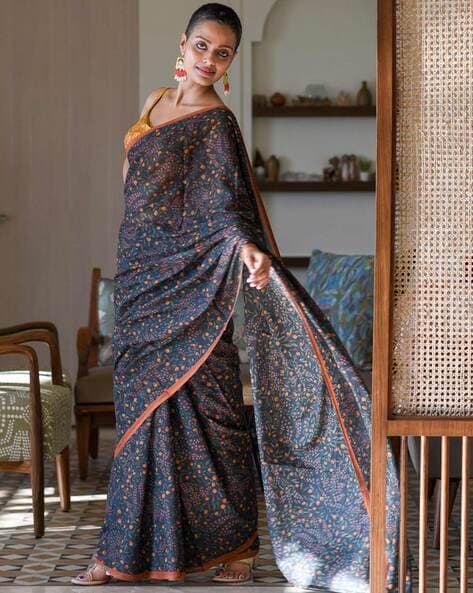 Buy Multicolored Sarees for Women by Indie Picks Online | Ajio.com