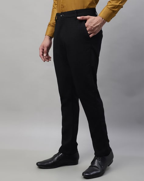 Buy Arrow Tapered Fit Tailored Formal Trousers - NNNOW.com