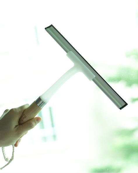 Source Plastic bamboo handle home Kitchen Bathroom car glass cleaning wiper window  squeegee cleaner on m.