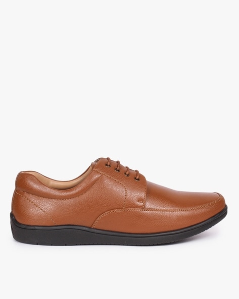 Low-Top Lace-Up Derby Shoes