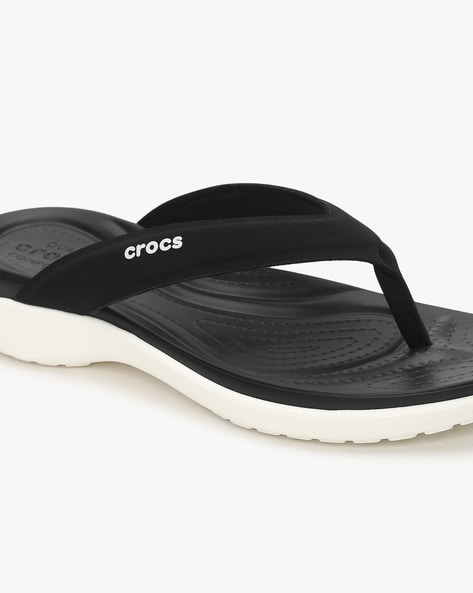 Buy Black Flip Flop & Slippers for Women by CROCS Online