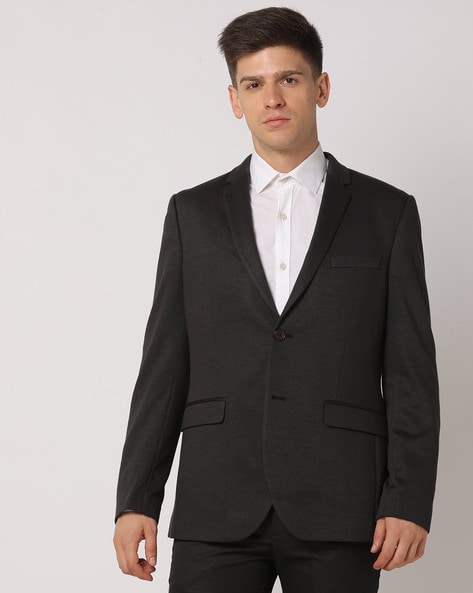 John Players Single-Breasted Slim Fit Blazer