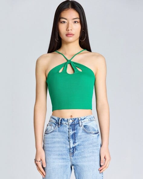 SAM Crop Top with Cutouts