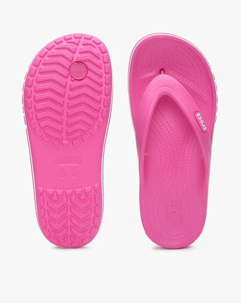 Buy Pink Flip Flop & Slippers for Women by CROCS Online