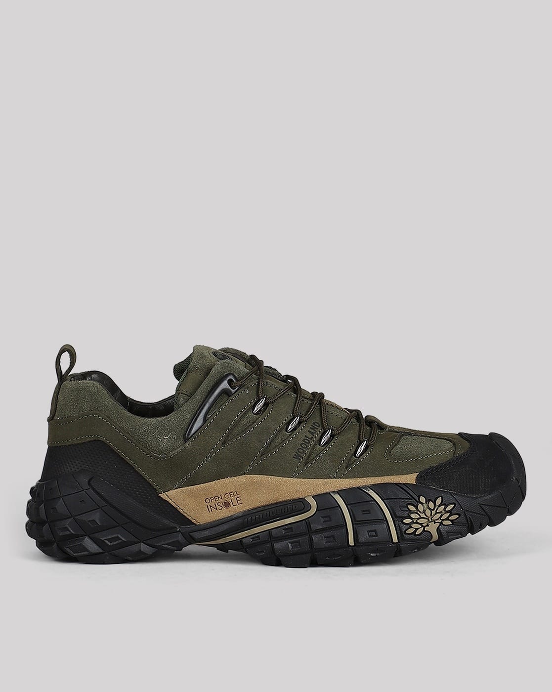 Buy Olive Green Casual Shoes for Men by WOODLAND Online
