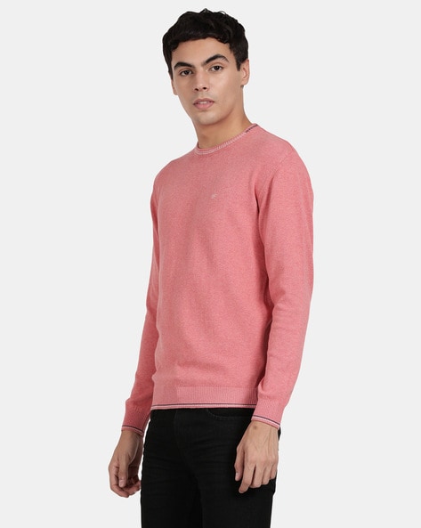 Coral pullover online sweater