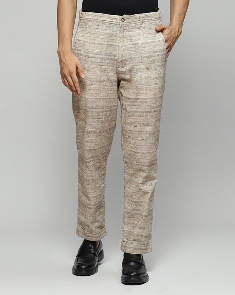 Mens pants ivory white XSCustom Made Pants  Online in India  Bow   Square  Bow and Square