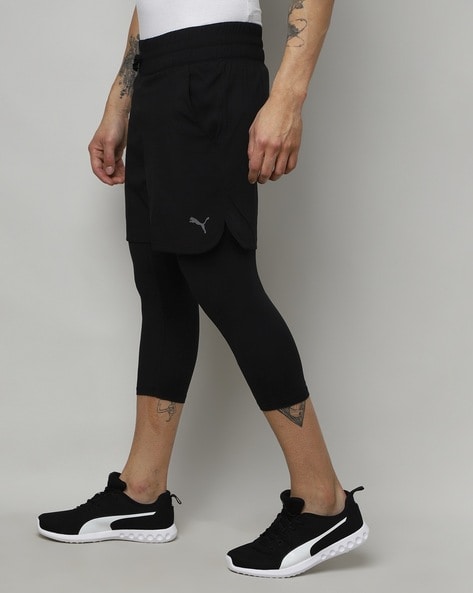 Puma studio discount clash active shorts