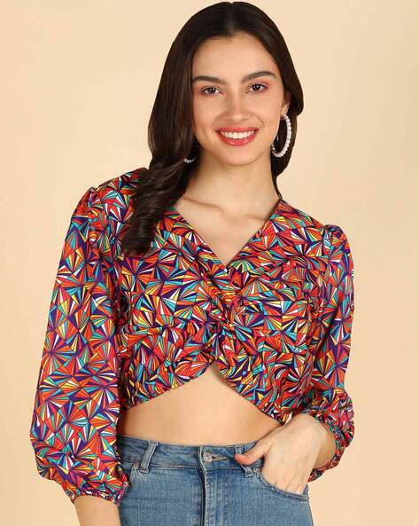 Buy Multicoloured Tops for Women by Znx Clothing Online