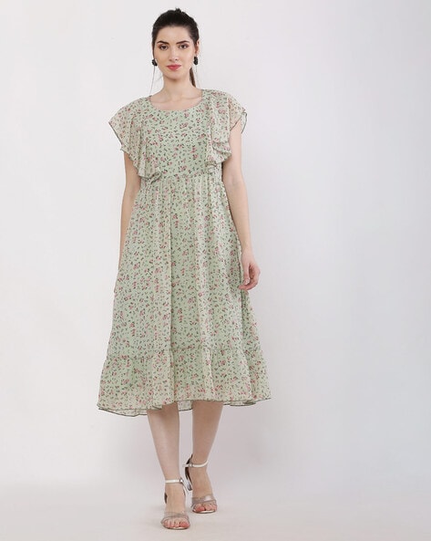 Buy Green Dresses for Women by Deetya Fashion Online Ajio com 