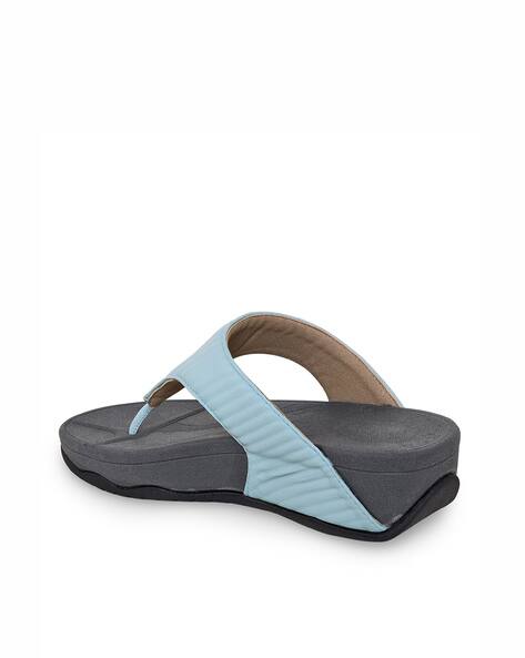 Buy Blue Heeled Sandals for Women by V WALK Online