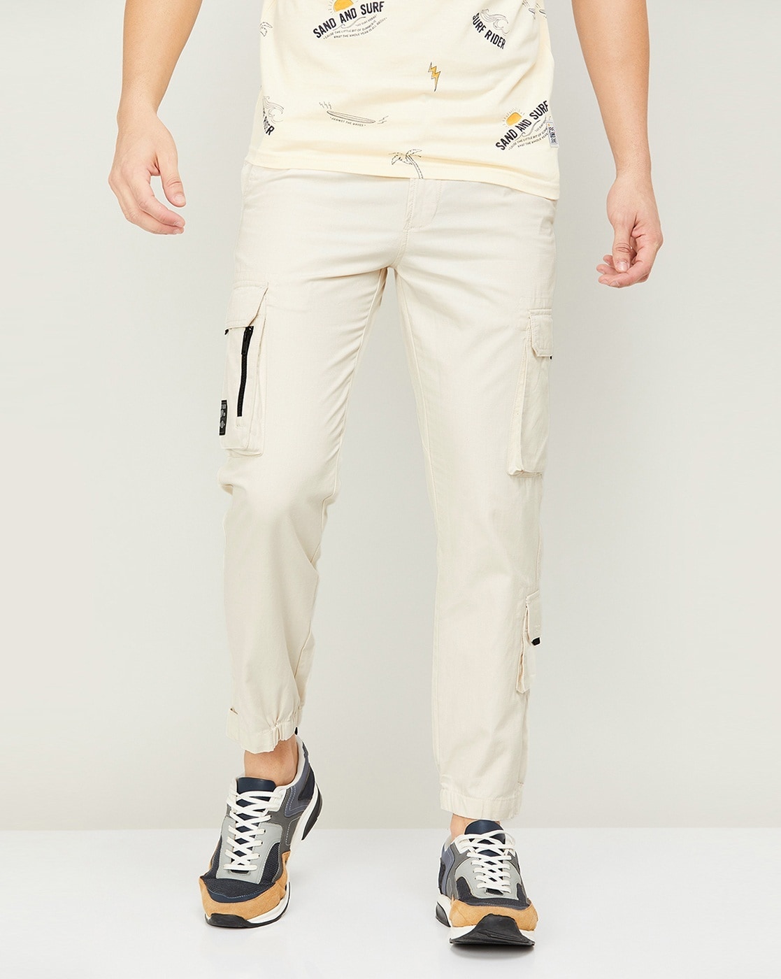 Black/white Casual Pants Men's Fashion Loose Straight Wide Leg Pants Men  Streetwear Hip-hop Pocket Cargo Pants Mens Trousers - AliExpress