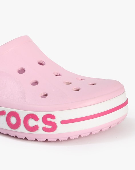 Crocs bayaband pink hot sale