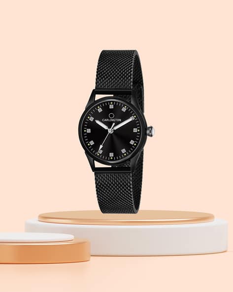 Buy Black Watches for Men by Carlington Online