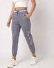 Buy Medium Blue Track Pants for Women by Teamspirit Online