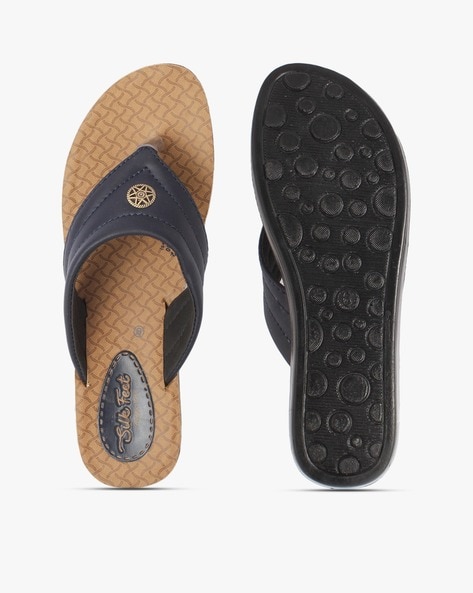 Lucky Brand Shoes | Bizell Blue Combo Leather Sandals | Style Representative