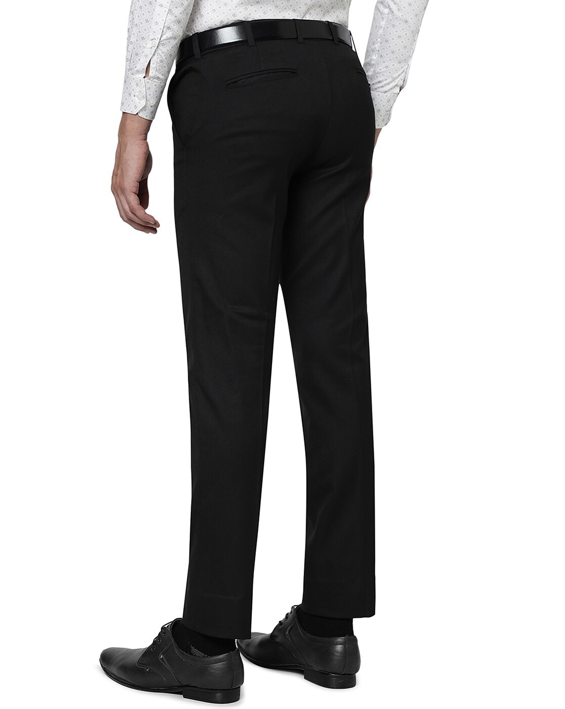 Buy Black Trousers & Pants for Men by FLYING MACHINE Online | Ajio.com