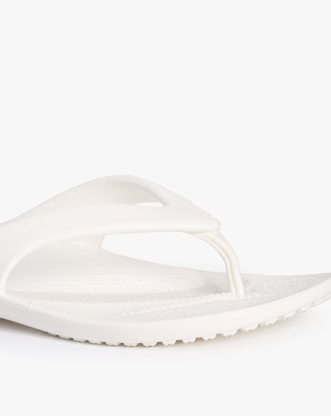 Buy White Flip Flop & Slippers for Men by CROCS Online | Ajio.com