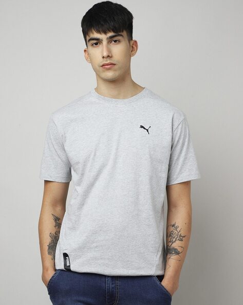 Puma cotton t shirts best sale