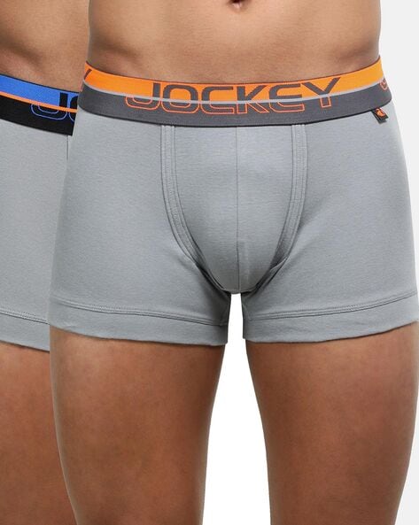 Pure Cotton Plain Grey Mens Underwear, Type: Trunks at Rs 90/piece in  Tiruppur