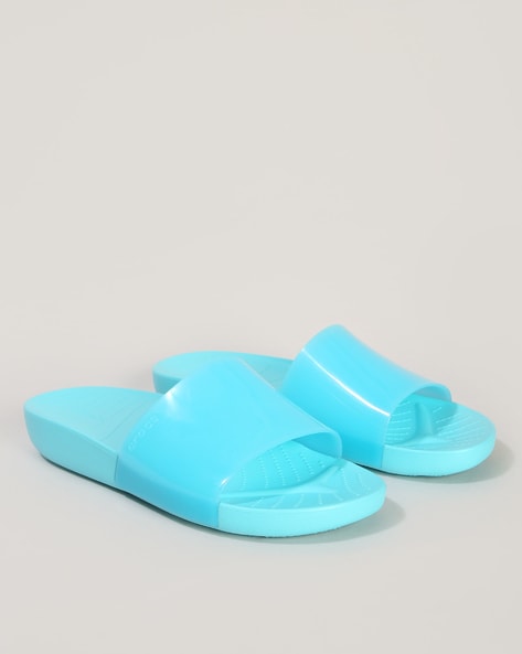 Blue 2025 slides womens