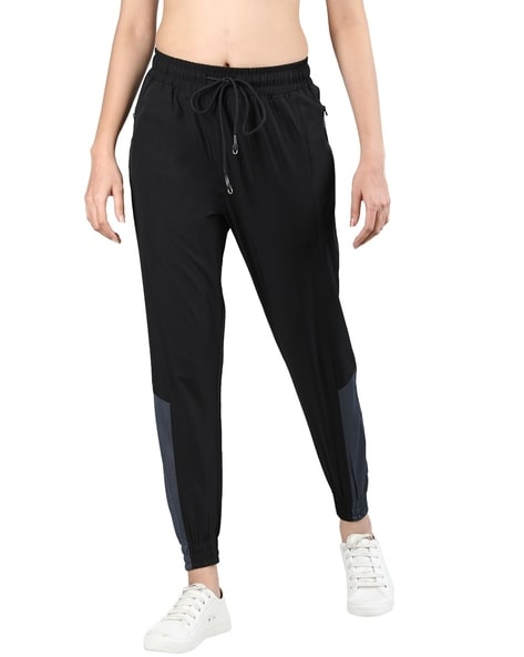 Buy Black Track Pants for Women by Chkokko Online