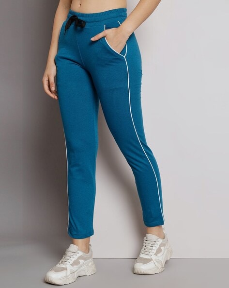 Buy Red Track Pants for Women by Q - RIOUS Online | Ajio.com