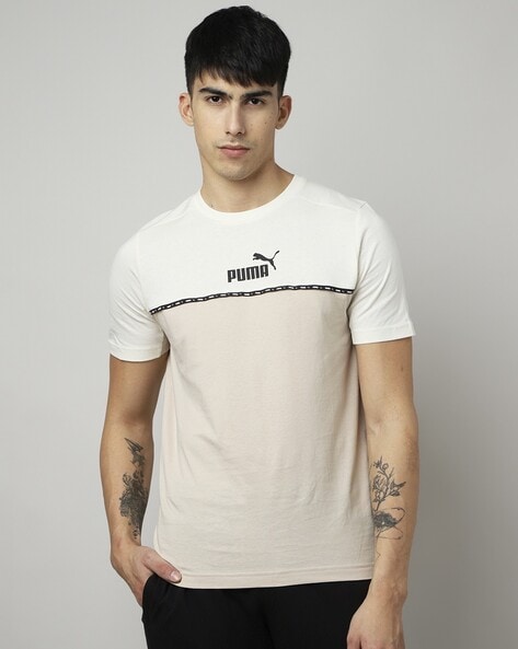 Buy Beige Tshirts for Online by Puma Men