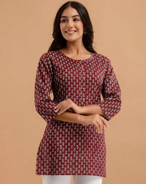 Rayon Fancy Round Kurti at Rs.555/Piece in surat offer by Clothbaba