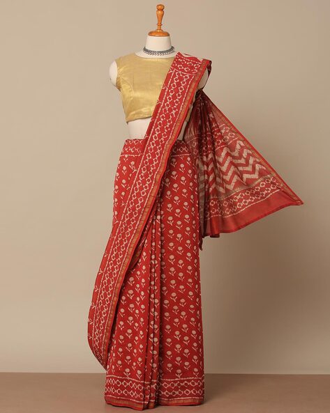 Rustic Chanderi Banarasi With Tifli Weaving Saree, Stitched Blouse in Size  38-44 Mayukha Boutique - Etsy