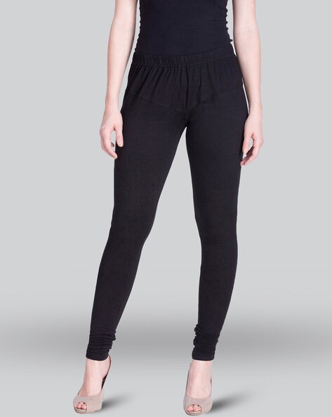 Mid-Rise Leggings with Elasticated Waistband