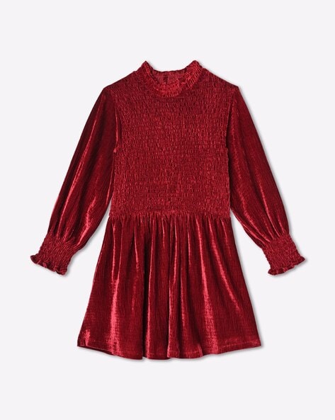 Velvet Dress - Buy Velvet Dress online at Best Prices in India