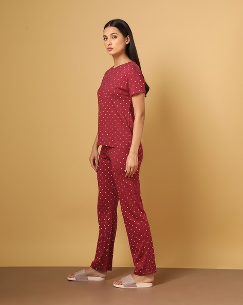 Buy Red Night LoungeWearSets for Women by Marks Spencer Online