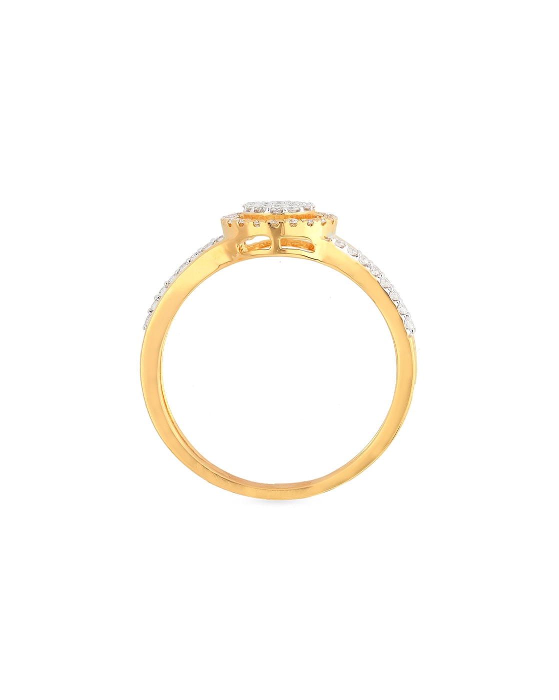 Buy Tehzeeb Creations Golden Colour Ring With Golden Stone Online at Best  Price | Distacart