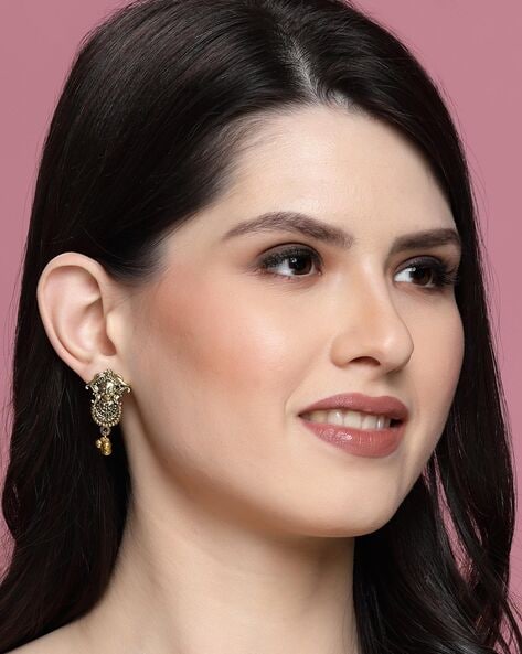 Buy Gold Earrings for Women by Panash Online