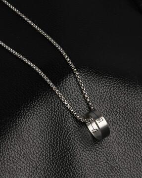 Silver chain with locket for deals men