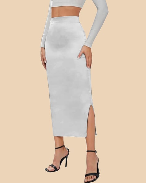 High Rise Pencil Skirt