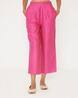 Fuchsia Printed Summer Pants