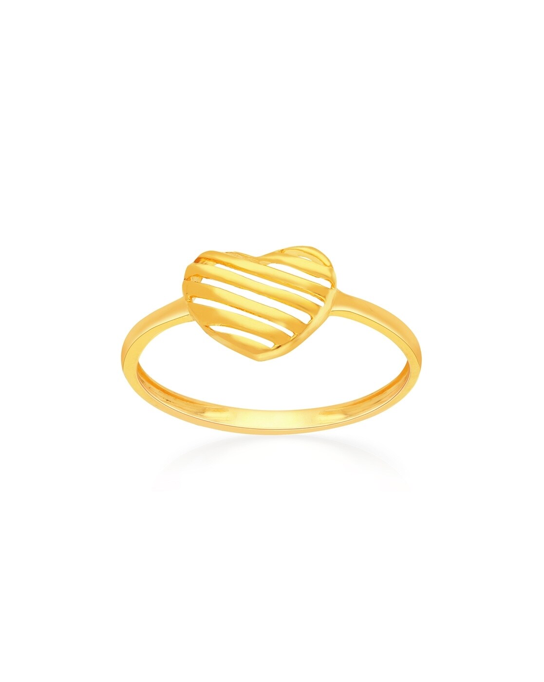 Buy Yellow Gold Rings for Women by Malabar Gold & Diamonds Online
