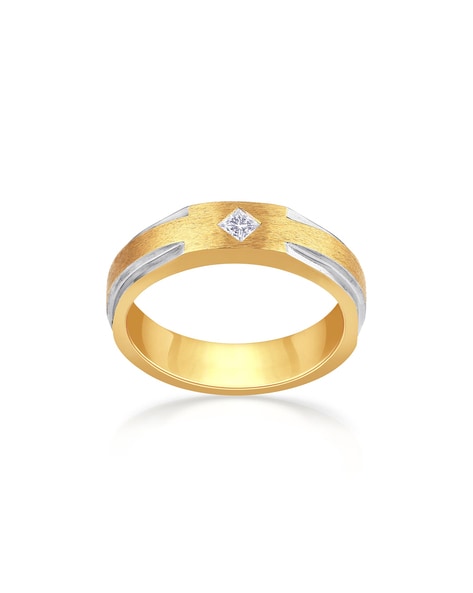 Buy Malabar Gold 22 KT Gold Solitaire Ring for Women Online