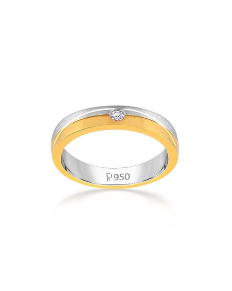 Diamond ring in white gold 0.060 ct | JewelryAndGems.eu