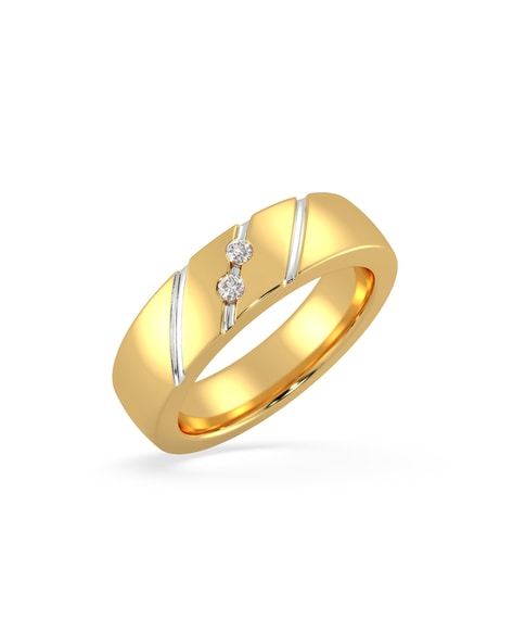 Geometric Wedding Ring - Pattern Gold Ring – ARTEMER