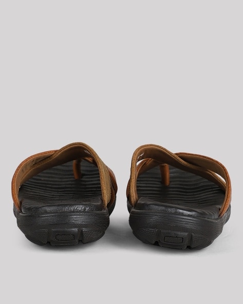 Buy LEE COOPER Black Polyurethane Slipon Men's Sport Sandals | Shoppers Stop