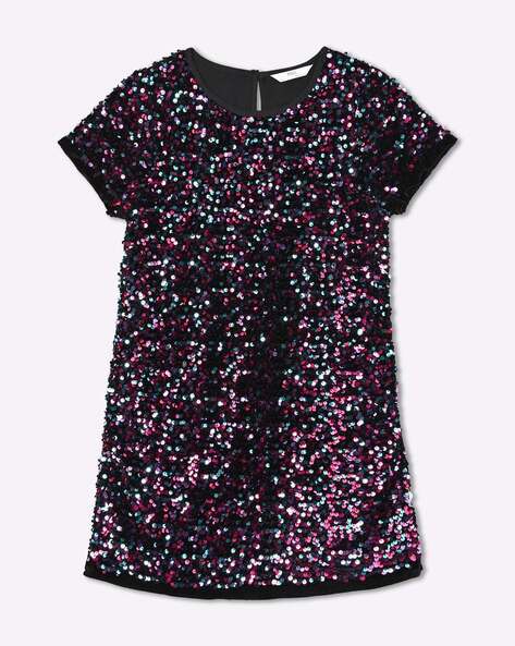 Sequined dress - Gold-coloured - Kids | H&M IN
