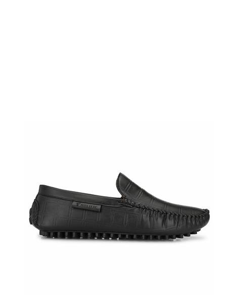 PROLIFIC Checked Slip-On Loafers