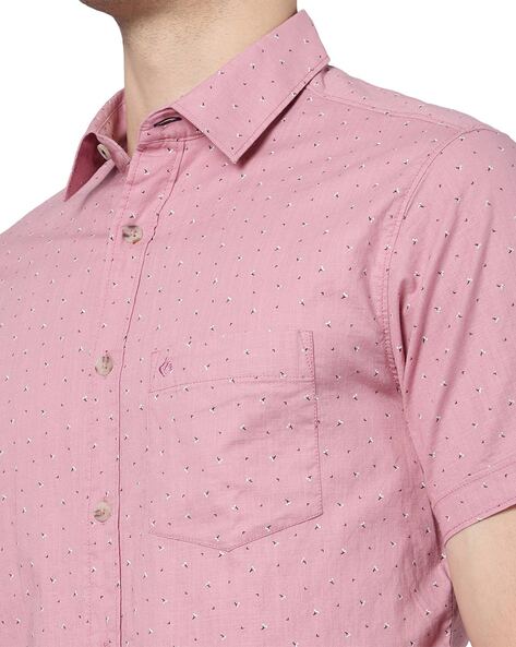 mauve pink mens shirt