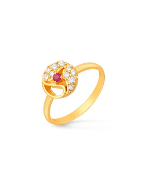Buy Yellow Gold Rings for Women by Malabar Gold Diamonds Online