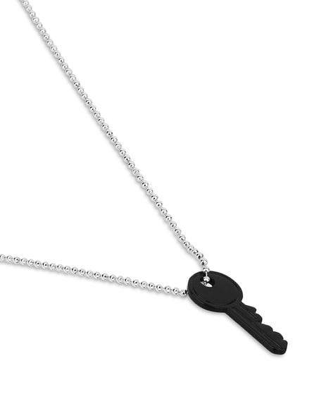 Buy Eden Men's Necklace - You Are The Key - Black Hematite Online