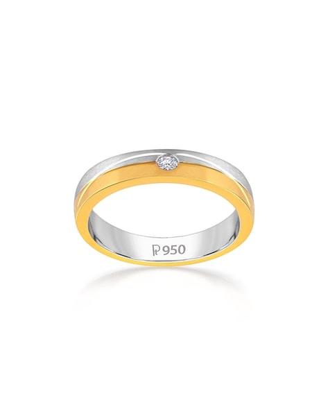 Buy Yellow Gold Rings for Men by Malabar Gold & Diamonds Online | Ajio.com