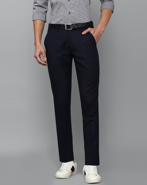 Buy Louis Philippe Beige Regular Fit Formal Pleated Trousers for Mens  Online @ Tata CLiQ